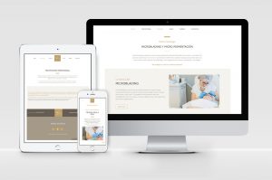 diseño pagina web micropigmentacion